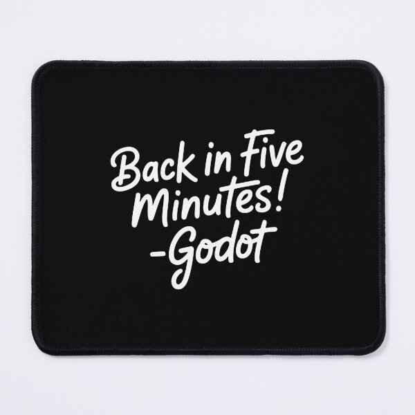 Item preview, Waiting - Theatre Style for Godot Fans - Play Joke designed and sold by TrinaEspinoza.