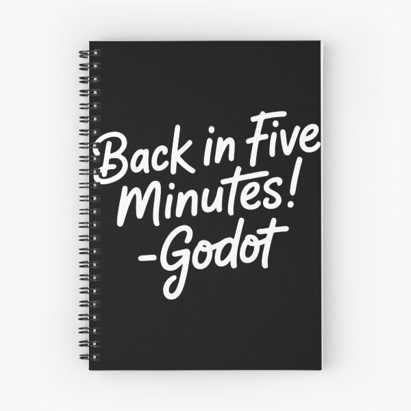 Item preview, Waiting - Theatre Style for Godot Fans - Play Joke designed and sold by TrinaEspinoza.