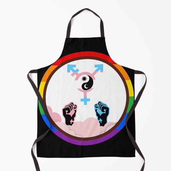 Item preview, Celestial Harmony Trans Pride Emblem designed and sold by dickensign.