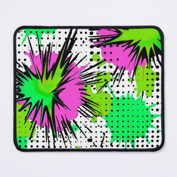 Item preview, Comic Book Design Art In Lime And Purple designed and sold by DEC02.