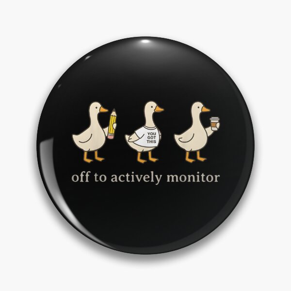 Item preview, Off to Actively Monitor designed and sold by mlodiljoni.