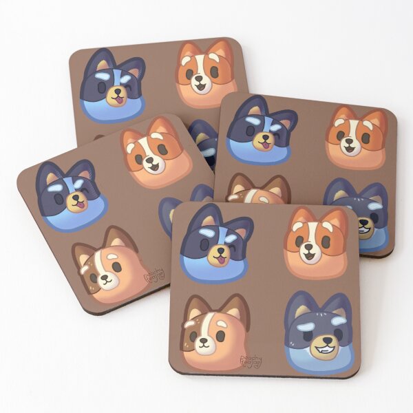 Item preview, Heeler Family Profiles designed and sold by peachyteajae.