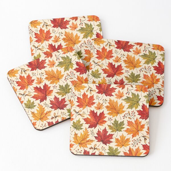 Item preview, Maple leaves pattern  designed and sold by Heaven1111.