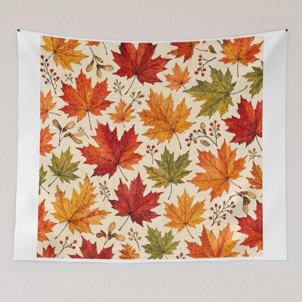 Item preview, Maple leaves pattern  designed and sold by Heaven1111.