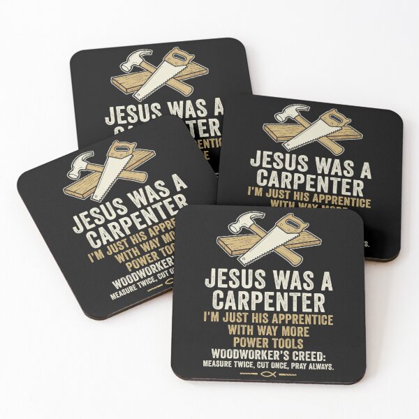 Item preview, Jesus Was A Carpenter Way More Power Tools Christian designed and sold by Hedoraxe.