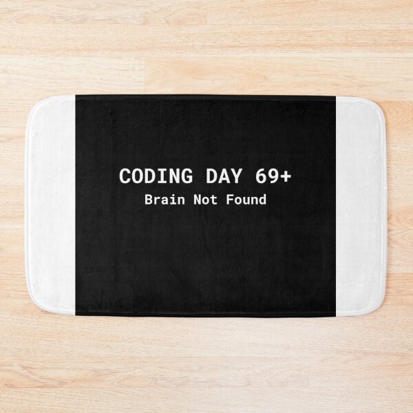 Item preview, Coding Day 69+ Brain Not Found Funny Programmer T-Shirt designed and sold by lookmorestylish.