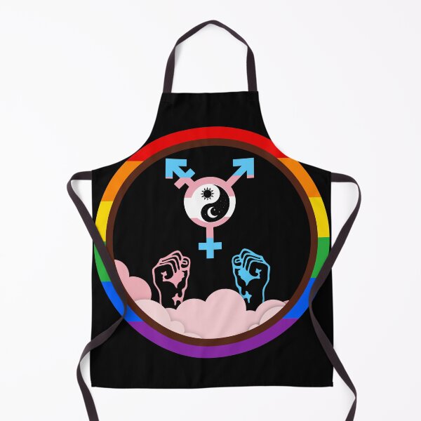 Item preview, Celestial Harmony Trans Pride Emblem designed and sold by dickensign.