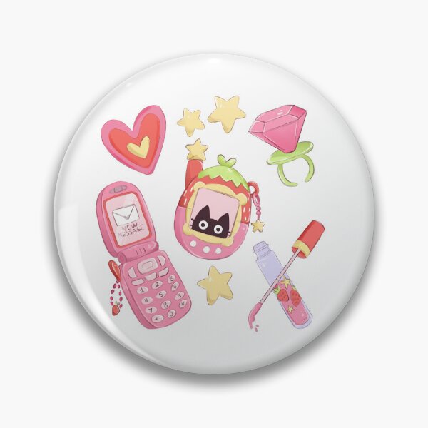 Artikelvorschau, Y2K 2000er Tamagotchi, Lippenstift-Nostalgie entworfen und verkauft von Rojasole.