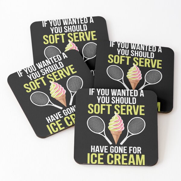 Item preview, Wanted A Soft Serve Tennis Tennis Lover designed and sold by TyraYoung.