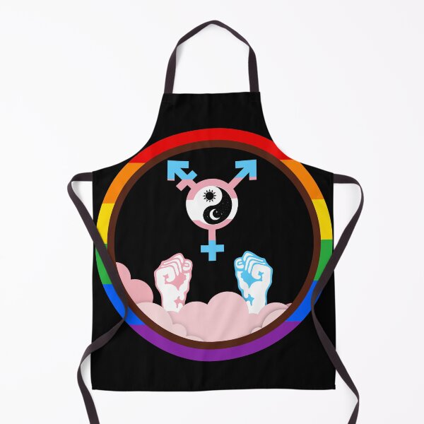 Item preview, Celestial Harmony Trans Pride Emblem designed and sold by dickensign.
