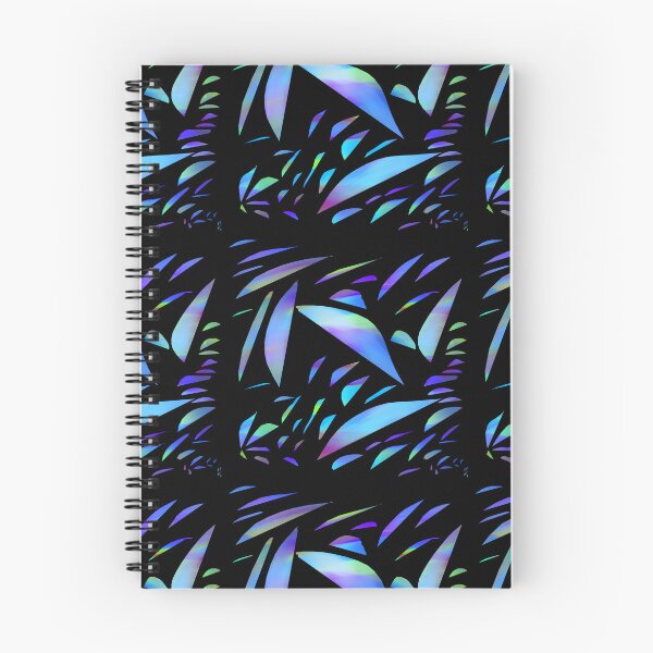 Item preview, Holographic Neon Abstract Leaf Pattern designed and sold by RiyanaStudio.