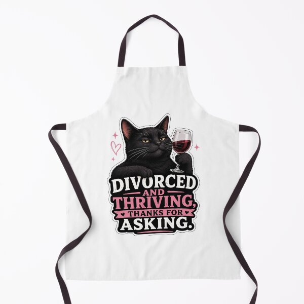 Item preview, Black Cat Divorce Gift For Women designed and sold by Gentlestate.