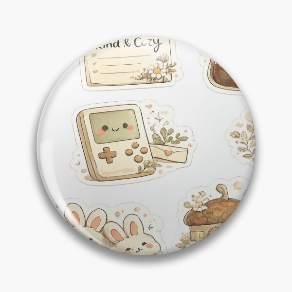 Item preview, Cute Cozy Transparent Sticker Bundle | Cat Bear Bunny Coffee Backpack Quote Stickers | Printable PNG for Laptop, Journal, Planner & Phone Case designed and sold by Stickwolll.