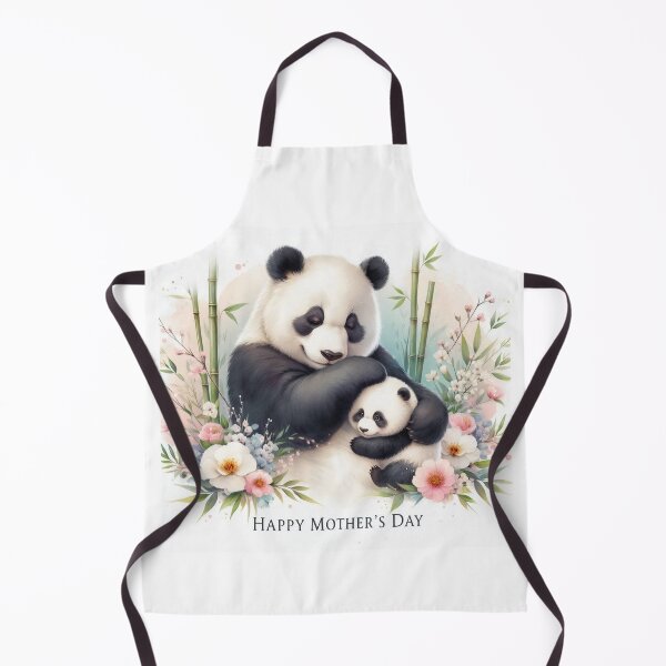 Item preview, Primary Choice: Mother and Baby Panda Watercolor - Happy Mother's Day designed and sold by Sashka-.