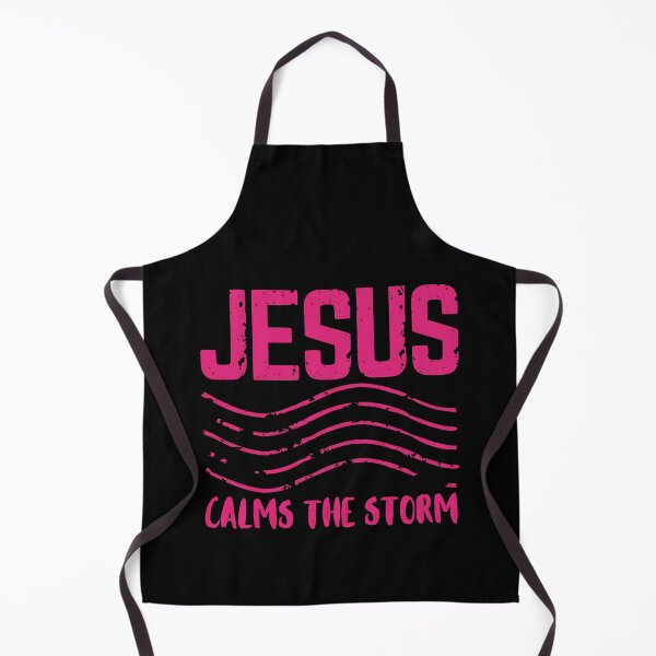 Item preview, Jesus Calms the Storm - Christian Quotes - Pink Design  designed and sold by MoriaStore.