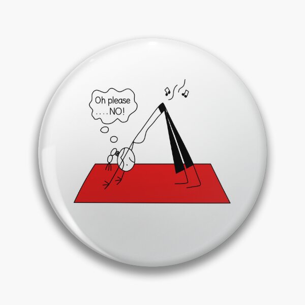Item preview, Yoga Humor Downward Dog Humor Fart Humor Shame designed and sold by Stick People Designs.