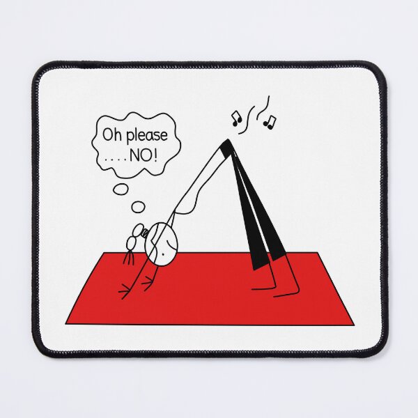 Item preview, Yoga Humor Downward Dog Humor Fart Humor Shame designed and sold by Stick People Designs.