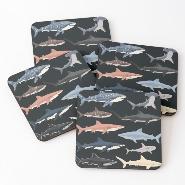 Item preview, Sharks pattern designed and sold by xiao xuans.