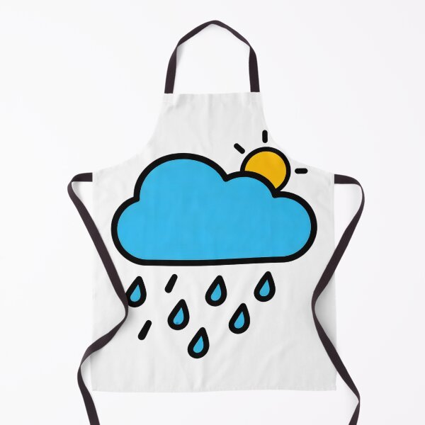 Item preview, Minimal Sun & Raindrops  designed and sold by SurajDesigns.