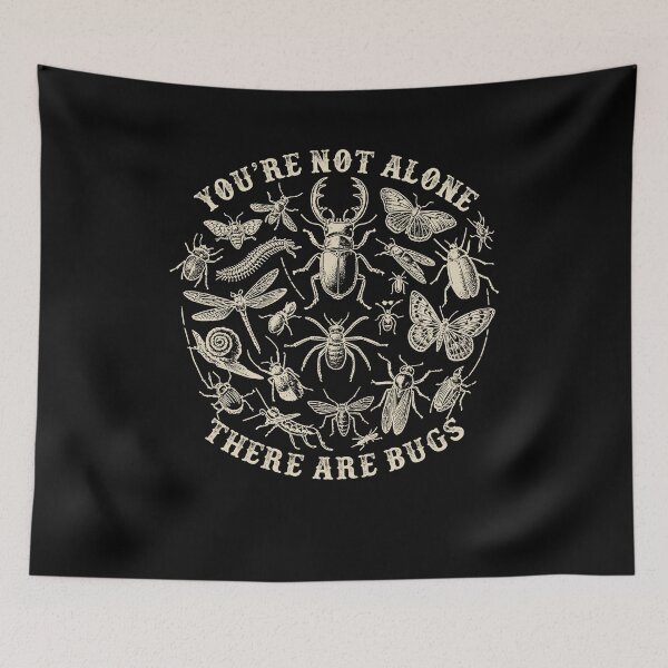 Item preview, You’re Not Alone There Are Bugs Vintage designed and sold by Hedoraxe.