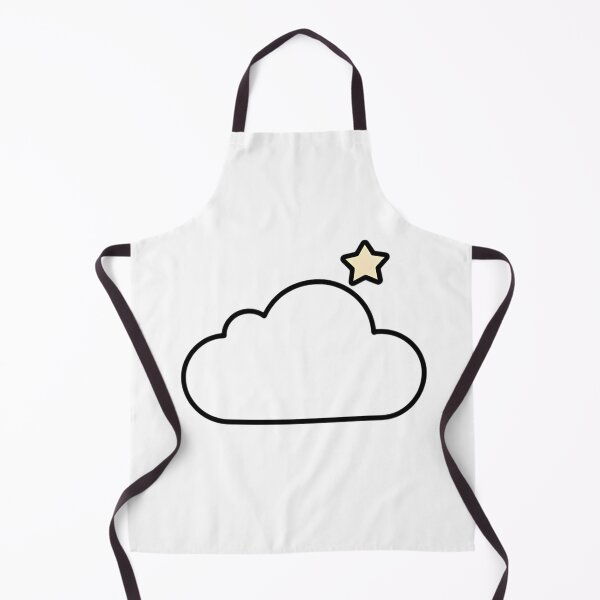 Item preview, Minimal Cloud & Star designed and sold by SurajDesigns.