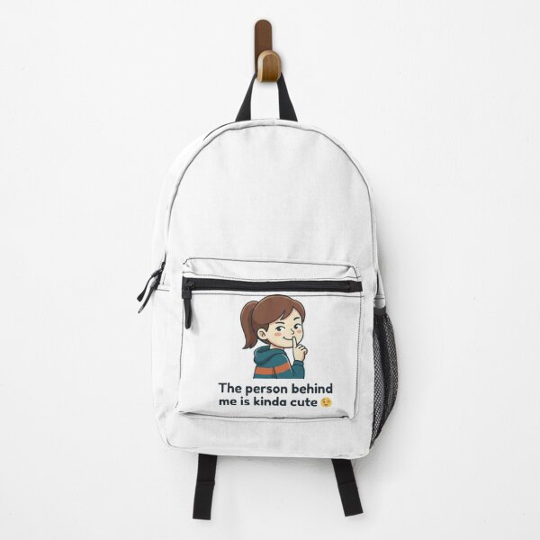 Item preview, The Person Behind Me Is Kinda Cute ? | T-Shirt designed and sold by Prism-Bubble.
