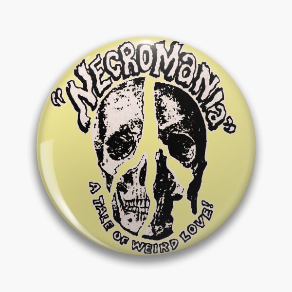 Item preview, Ed Wood's NECROMANIA (A TALE OF WEIRD LOVE) Black & Off-White designed and sold by skeletons-lair.