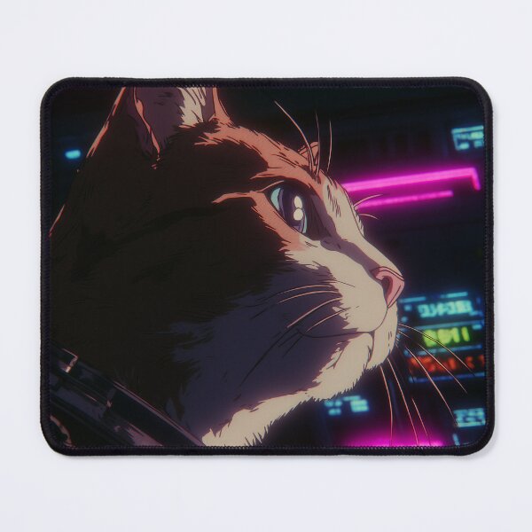 Item preview, Space Cat Exploring Galaxy in Spaceship Cute Sci Fi Design designed and sold by Meow-Attitude.