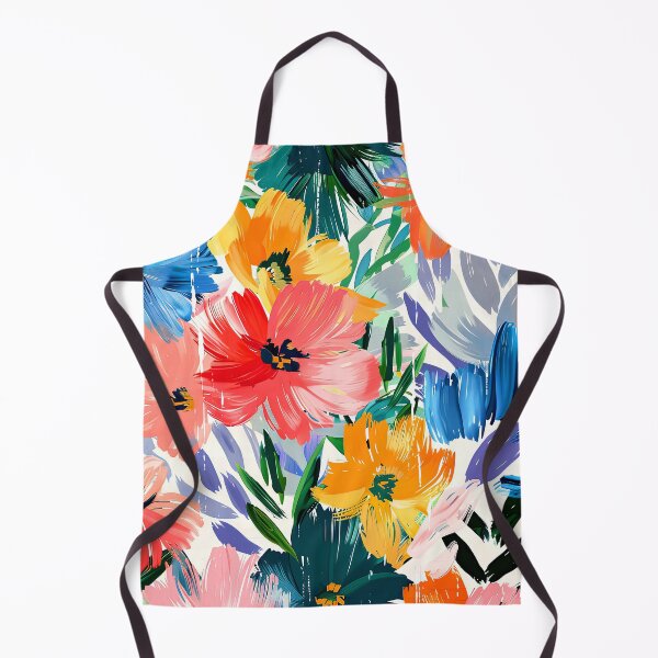 Item preview, Colorful Floral Impressionist-Style Broad Brushstrokes Digital Art designed and sold by DEC02.