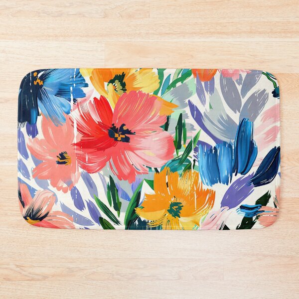 Item preview, Colorful Floral Impressionist-Style Broad Brushstrokes Digital Art  designed and sold by DEC02.