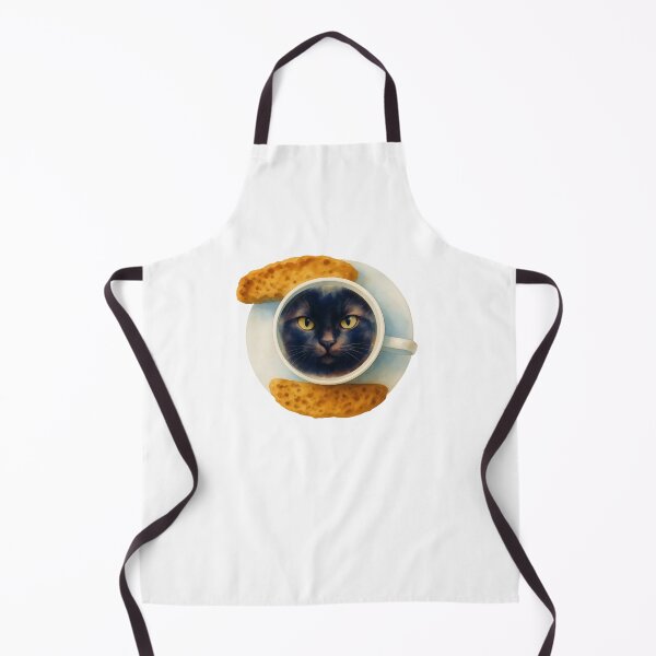 Item preview, Black Cat Coffee, with a side of Stare. designed and sold by Melo&Mia.