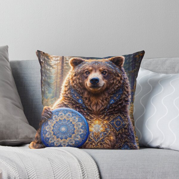 Item preview, Oso caprichoso en el bosque encantado designed and sold by DiscLula.