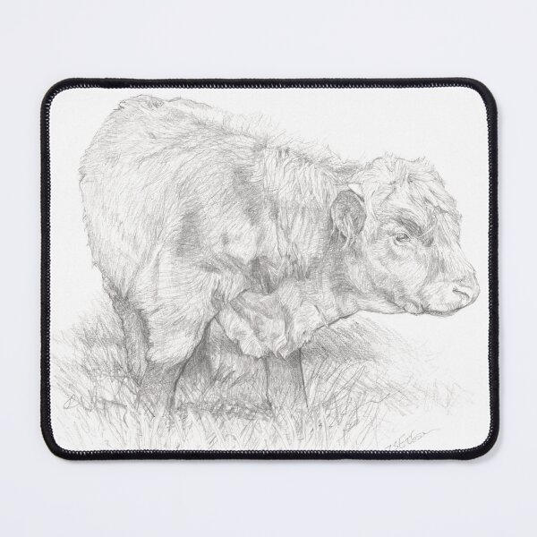 Item preview, Highland Cattle Calf designed and sold by ISEriksonartist.