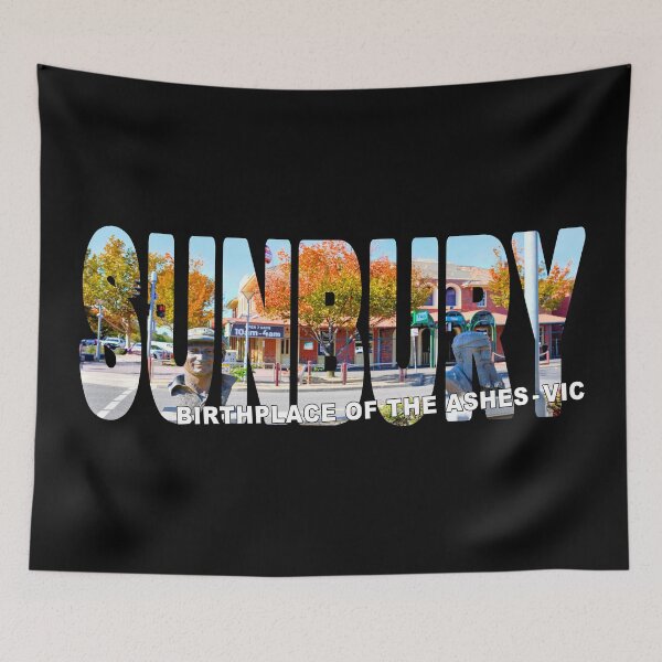 Item preview, SUNBURY Birthplace of the Ashes VIC - Captains Busts Hotel Pub designed and sold by Adam Gormley.