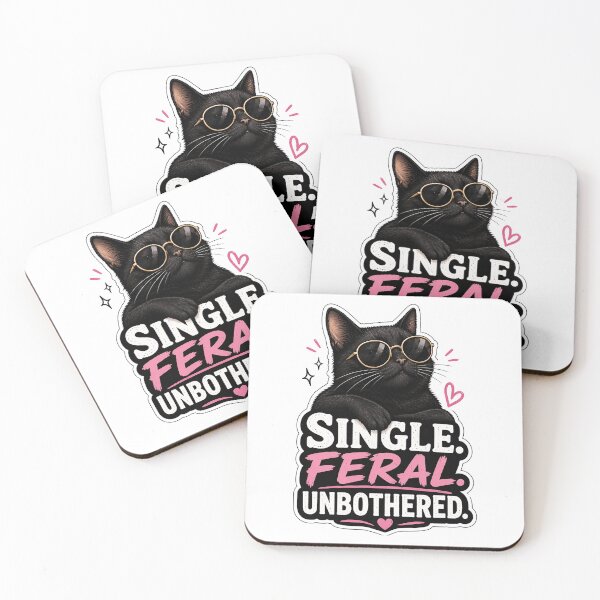 Item preview, Funny Black Cat Single Life Gift designed and sold by Gentlestate.