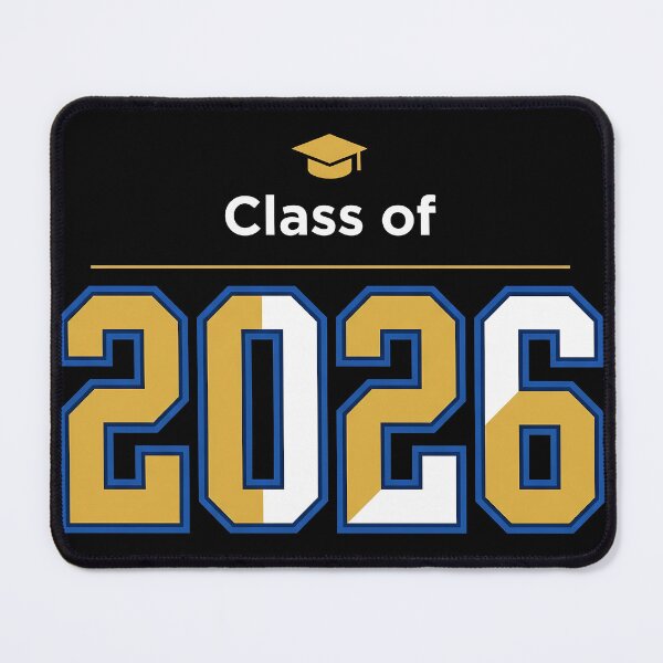 Item preview, Class of 2026 bold varsity graduation design designed and sold by ShahinurSobuj.
