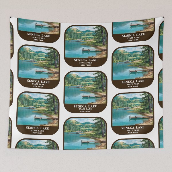 Item preview, Seneca Lake State Park (New York) designed and sold by RabbitK.