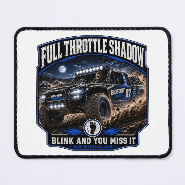 Item preview, Full Throttle Shadow Trophy Truck – Bigfoot Energy Night Desert Racing Design designed and sold by Bigfoot Fuel Co.