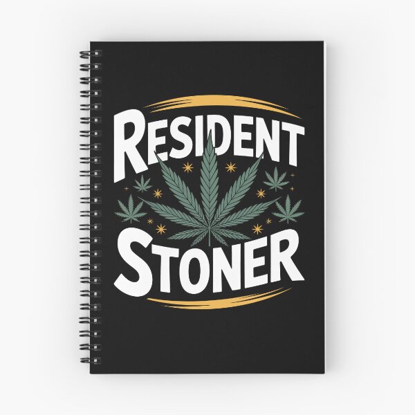 Artikelvorschau, Resident Stoner Funny Weed Lover entworfen und verkauft von Say It With Ink.