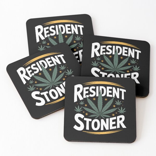 Item preview, Resident Stoner Funny Weed Lover  designed and sold by Say It With Ink.