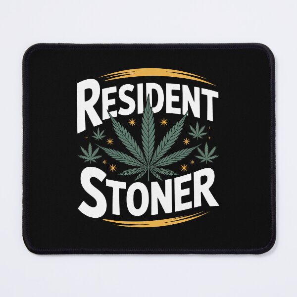 Item preview, Resident Stoner Funny Weed Lover designed and sold by Say It With Ink.