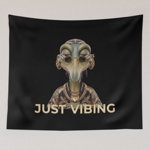 Item preview, Luxury Reptile Boss Just Vibing Gold Style designed and sold by TheCalmEdit.