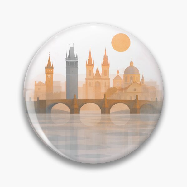 Item preview, Prague Geometric Design – Czech Aesthetic designed and sold by ArtYouFeel.