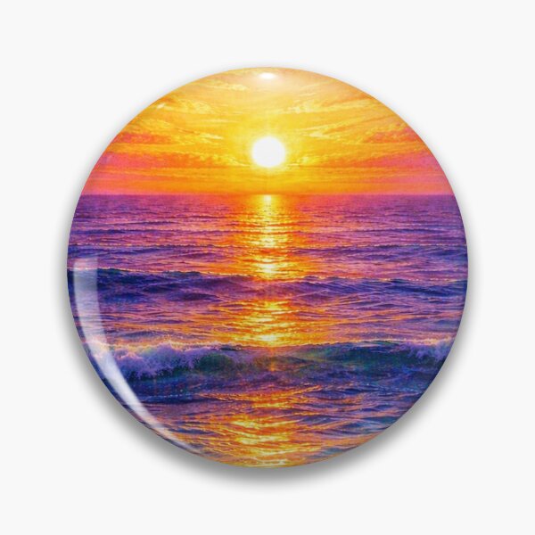 Item preview, Pink Sunset Colorful Sky Ocean Art designed and sold by TheSlowShore.