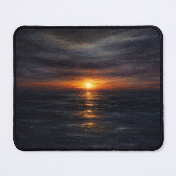 Item preview, Moody Ocean Dark Sunset Coastal Art  designed and sold by TheSlowShore.