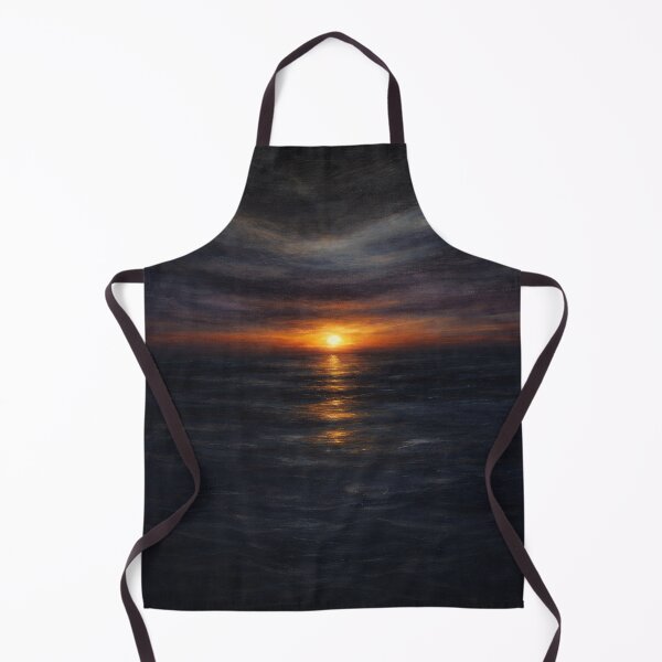 Item preview, Moody Ocean Dark Sunset Coastal Art designed and sold by TheSlowShore.