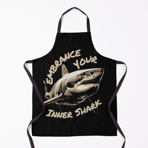 Item preview, Embrace Your Inner Shark – Motivational Shark Design designed and sold by SeoulInkSoul.