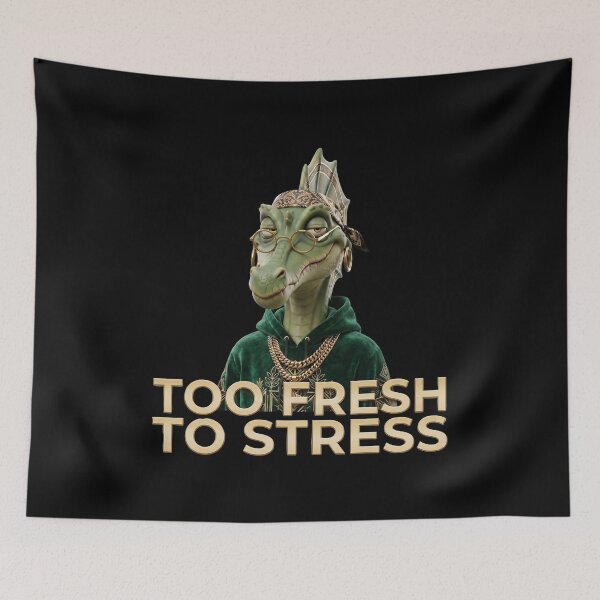 Item preview, Too Fresh to Stress Spinosaurus Swagger designed and sold by TheCalmEdit.