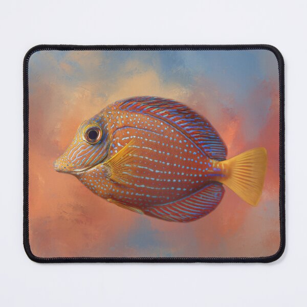 Item preview, Orange Doctorfish designed and sold by Elisabeth Lucas.