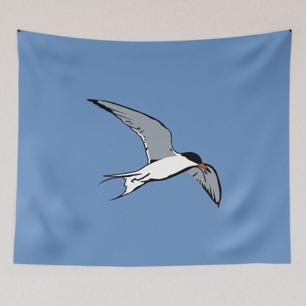 Item preview, Flying California Least Tern Shorebird designed and sold by donwillisjrart.